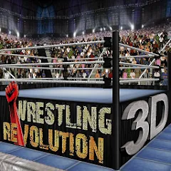 Скачать взломанную Wrestling Revolution 3D (Реслинг Революшн 3Д)  [МОД Unlimited Money] - последняя версия apk на Андроид