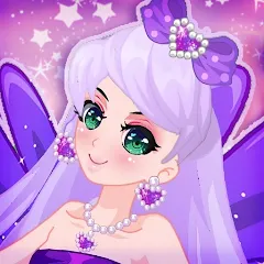 Скачать взломанную Dress Up Angel Anime Girl Game  [МОД Menu] - последняя версия apk на Андроид