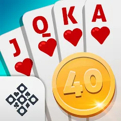 Скачать взломанную Scala 40 Online - Card Game (Скала 40 Онлайн)  [МОД Бесконечные деньги] - стабильная версия apk на Андроид