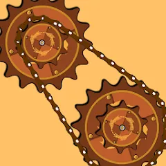 Скачать взломанную Steampunk Idle Gear Spinner (Стеампанк Идл Спиннер Фабрика)  [МОД Все открыто] - последняя версия apk на Андроид