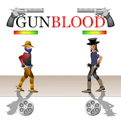 Скачать взлом Gunblood (Ганблад)  [МОД Бесконечные деньги] - полная версия apk на Андроид