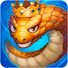 Скачать взломанную Little Big Snake (Литл Биг Снейк)  [МОД Mega Pack] - стабильная версия apk на Андроид