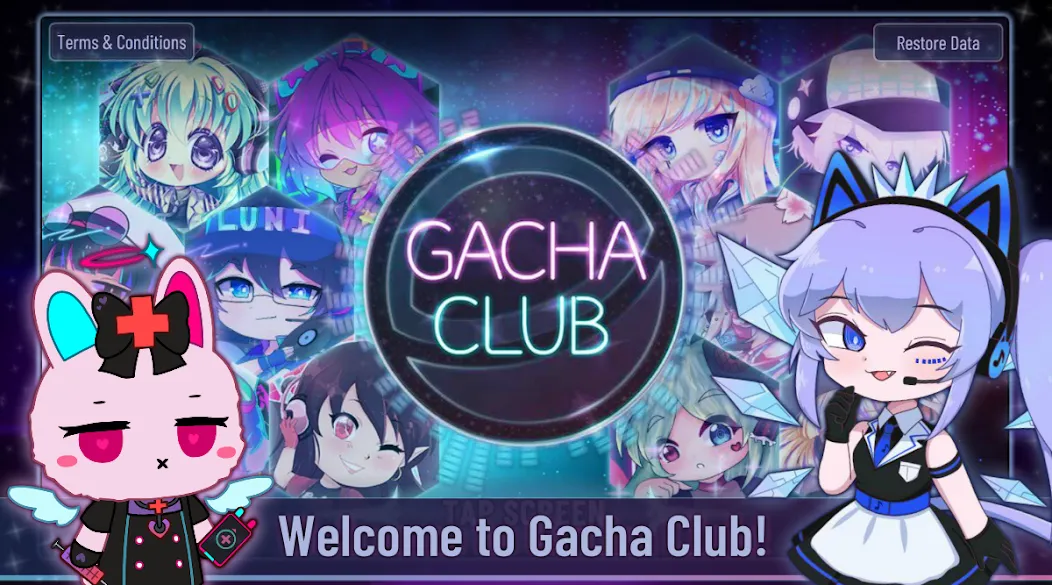 Gacha Club (Гача Клуб)  [МОД Mega Pack] Screenshot 1