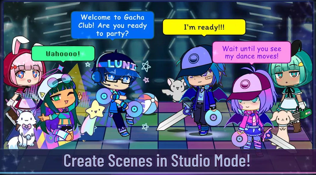 Gacha Club (Гача Клуб)  [МОД Mega Pack] Screenshot 4