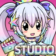 Скачать взломанную Gacha Studio (Anime Dress Up) (Гача Студио)  [МОД Бесконечные монеты] - последняя версия apk на Андроид