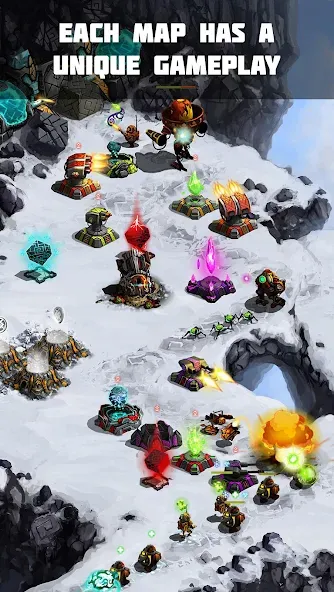 Ancient Planet Tower Defense (Эншент Планет Тауэр Дефенс)  [МОД Mega Pack] Screenshot 2