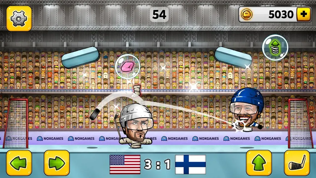 Puppet Hockey: Pond Head  [МОД Меню] Screenshot 2