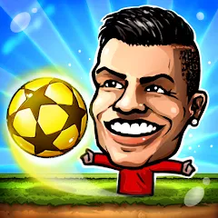 Взлом Puppet Soccer: Champs League (Паппет Соккер)  [МОД Много монет] - последняя версия apk на Андроид