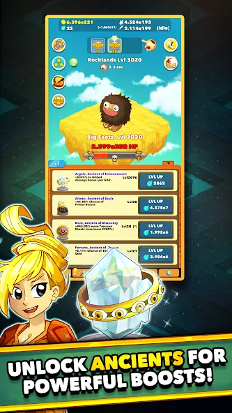 Clicker Heroes - Idle RPG (Кликер Герои)  [МОД Menu] Screenshot 5