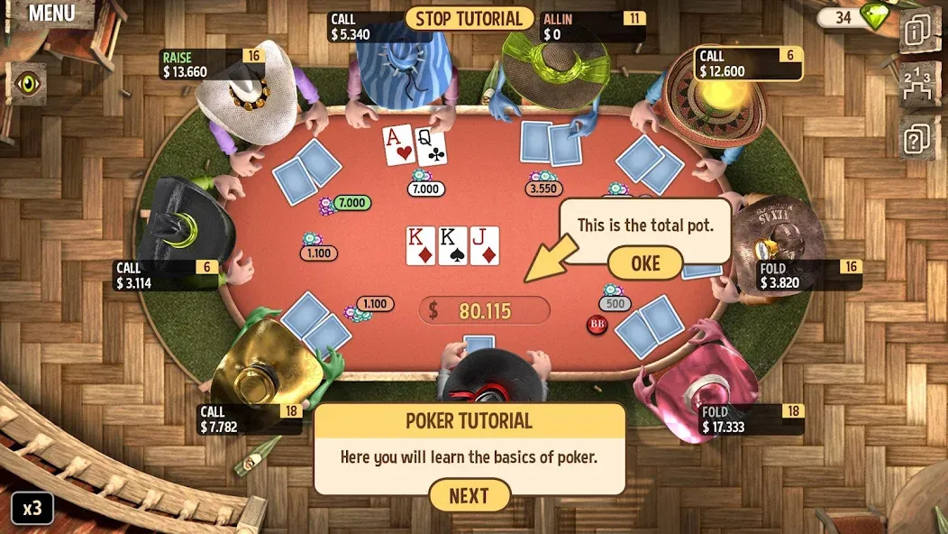 Learn Poker - How to Play  [МОД Все открыто] Screenshot 2