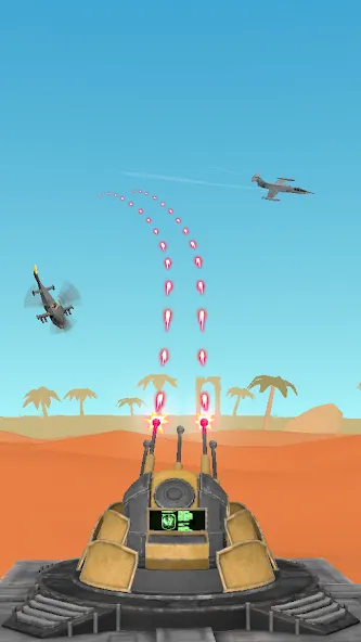 Air Defense: Airplane Shooting (Эйр Дефенс)  [МОД Много монет] Screenshot 2