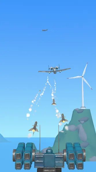 Air Defense: Airplane Shooting (Эйр Дефенс)  [МОД Много монет] Screenshot 3