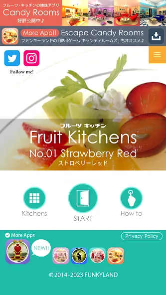 Escape Fruit Kitchens (Эскеип Фрут Китченз)  [МОД Menu] Screenshot 5