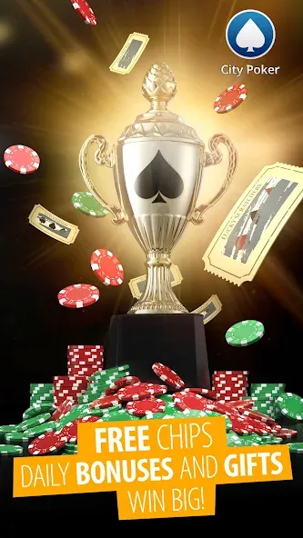 City Poker: Holdem, Omaha (Сити Покер)  [МОД Все открыто] Screenshot 4