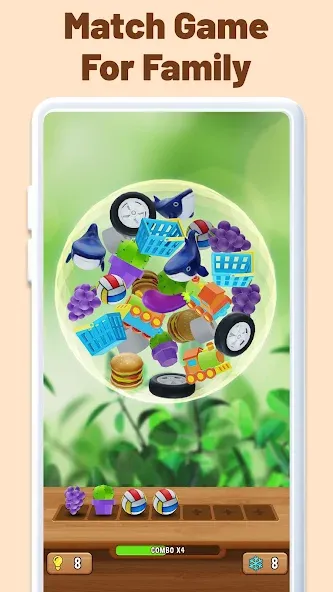 Match Triple Ball (Соответствие Тройной мяч)  [МОД Unlimited Money] Screenshot 2