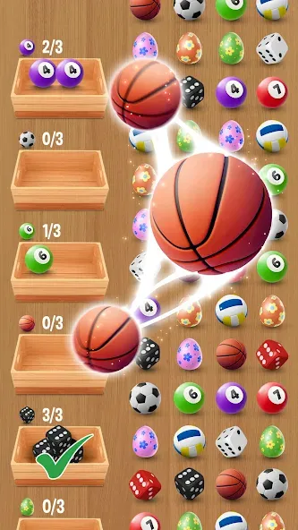 Match Triple 3D: Matching Tile (Матч Трипл 3Д)  [МОД Menu] Screenshot 3