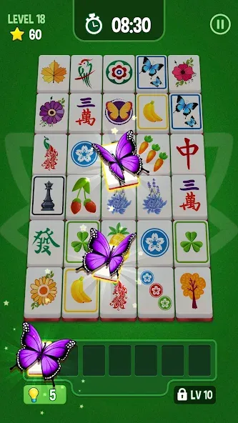 Mahjong Triple 3D -Tile Match (Маджонг Трипл 3Д)  [МОД Много монет] Screenshot 1