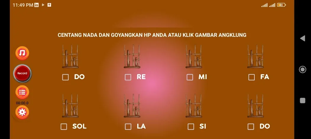 Angklung Instrument (Ангклунг инструмент)  [МОД Меню] Screenshot 2