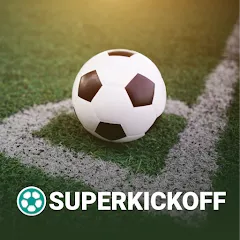 Взломанная Superkickoff - Soccer manager (уперкикофф)  [МОД Много денег] - стабильная версия apk на Андроид