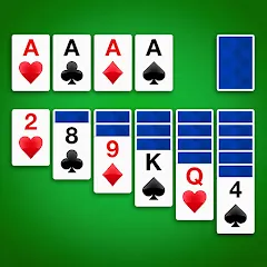 Скачать взломанную Solitaire - Classic Card Games  [МОД Mega Pack] - стабильная версия apk на Андроид