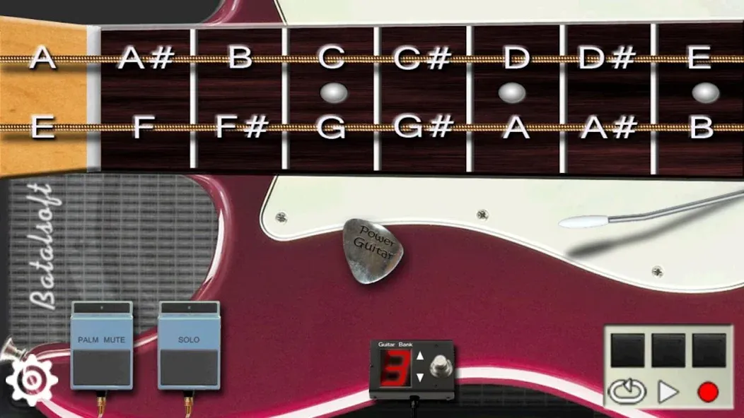 Power guitar HD  [МОД Бесконечные монеты] Screenshot 1