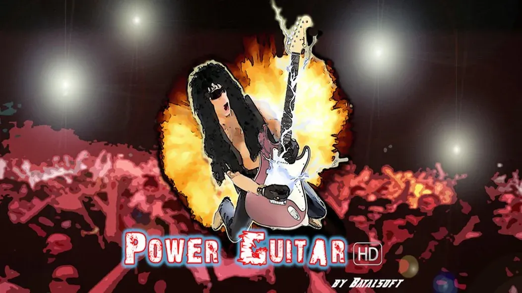 Power guitar HD  [МОД Бесконечные монеты] Screenshot 2