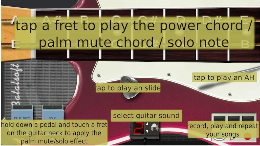 Power guitar HD  [МОД Бесконечные монеты] Screenshot 4