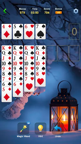 Solitaire - Classic Card Games  [МОД Много монет] Screenshot 3