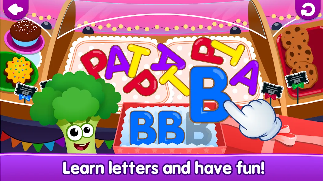 ABC kids! Alphabet learning!  [МОД Много монет] Screenshot 2