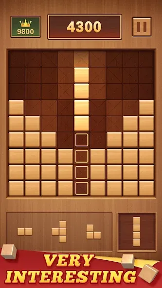 Wood Block 99 - Sudoku Puzzle (Вуд Блок 99)  [МОД Unlimited Money] Screenshot 1