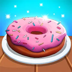 Скачать взломанную Boston Donut Truck: Food Game (Бостонский Донат Трак)  [МОД Все открыто] - последняя версия apk на Андроид