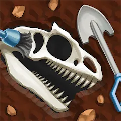 Взлом Dino Quest: Dig Dinosaur Game (Дино Квест)  [МОД Много монет] - стабильная версия apk на Андроид