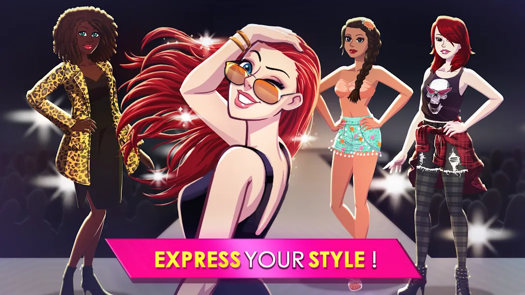 Fashion Fever: Dress Up Game (Фэшн Фивер)  [МОД Меню] Screenshot 1