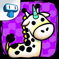 Скачать взломанную Giraffe Evolution: Idle Game (Жираф Эволюция)  [МОД Меню] - последняя версия apk на Андроид