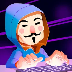 Скачать взлом Hacking Hero: Hacker Clicker (Хакинг герой)  [МОД Много денег] - стабильная версия apk на Андроид