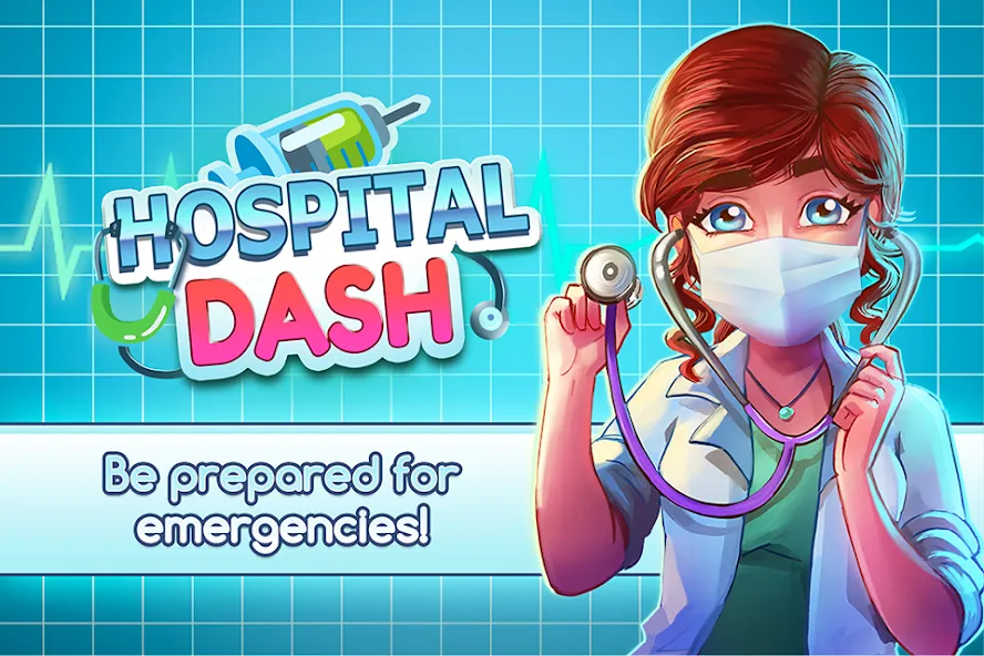 Hospital Dash Tycoon Simulator (Хоспиталь Даш Тайкун Симулятор)  [МОД Много монет] Screenshot 1