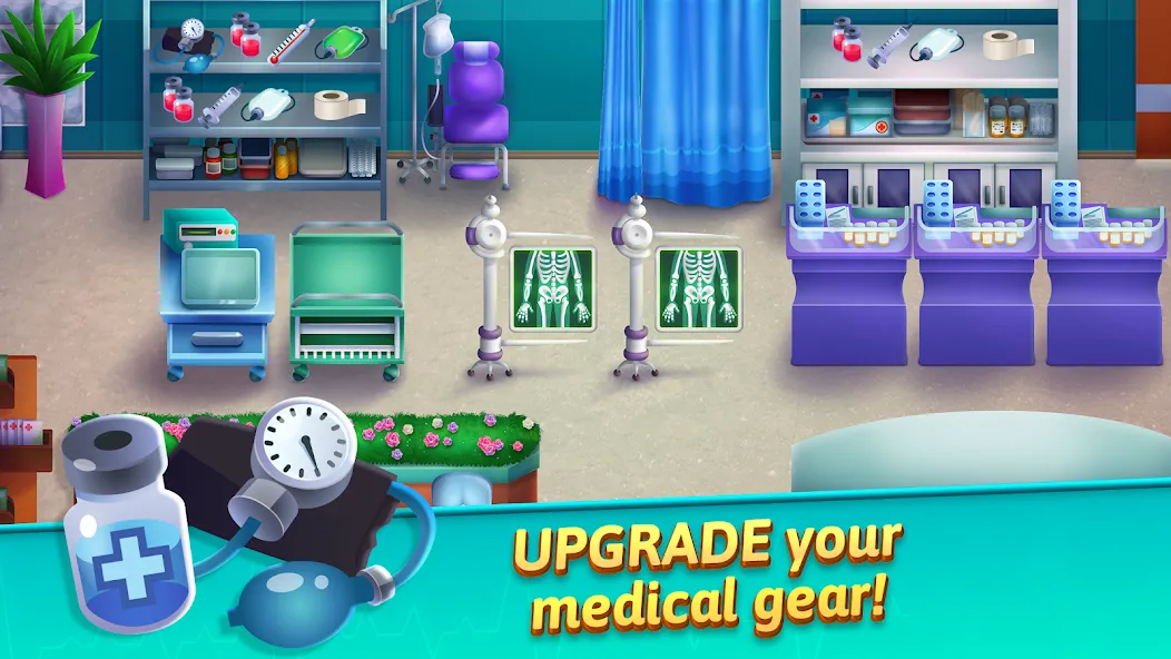 Medicine Dash: Hospital Game (Медицинский Дэш)  [МОД Unlocked] Screenshot 3