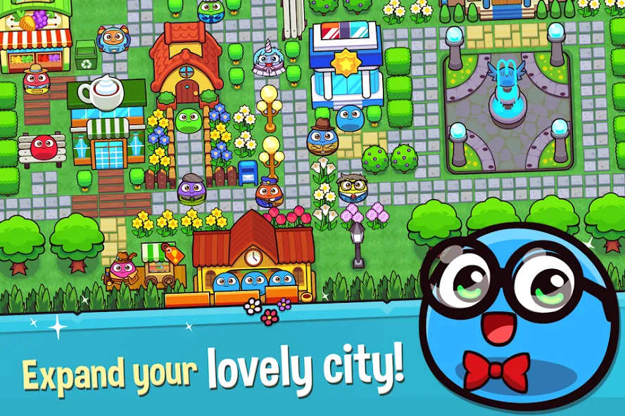 My Boo Town: City Builder Game (Май Бу Таун)  [МОД Все открыто] Screenshot 3