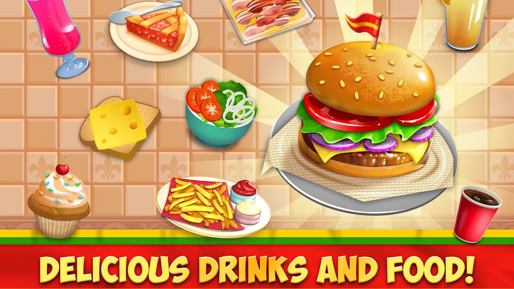 My Burger Shop 2: Food Game (Мой Бургер Шоп 2)  [МОД Бесконечные монеты] Screenshot 3