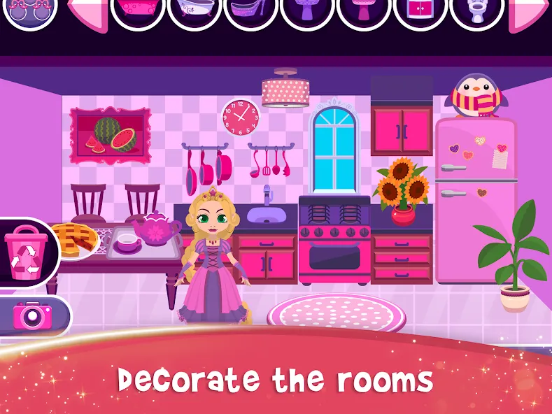 My Princess Castle: Doll Game (Мой Принцессин Замок)  [МОД Много монет] Screenshot 5