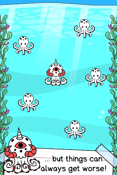 Octopus Evolution: Idle Game (Октопус Эволюция)  [МОД Все открыто] Screenshot 2