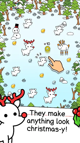 Reindeer Evolution: Idle Game (Рейндир Эволюция)  [МОД Mega Pack] Screenshot 2