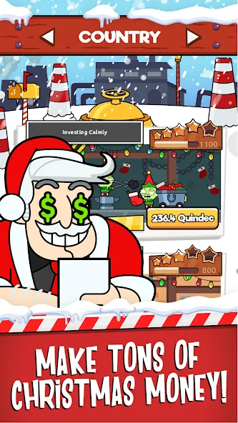 Santa’s Capitalist Factory  [МОД Unlimited Money] Screenshot 2