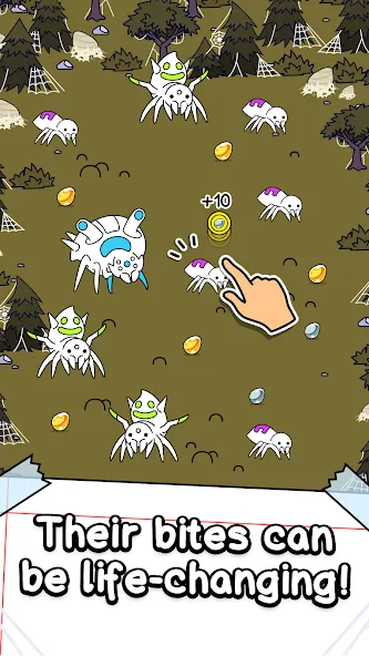 Spider Evolution: Idle Game (Спайдер Эволюшн)  [МОД Меню] Screenshot 2