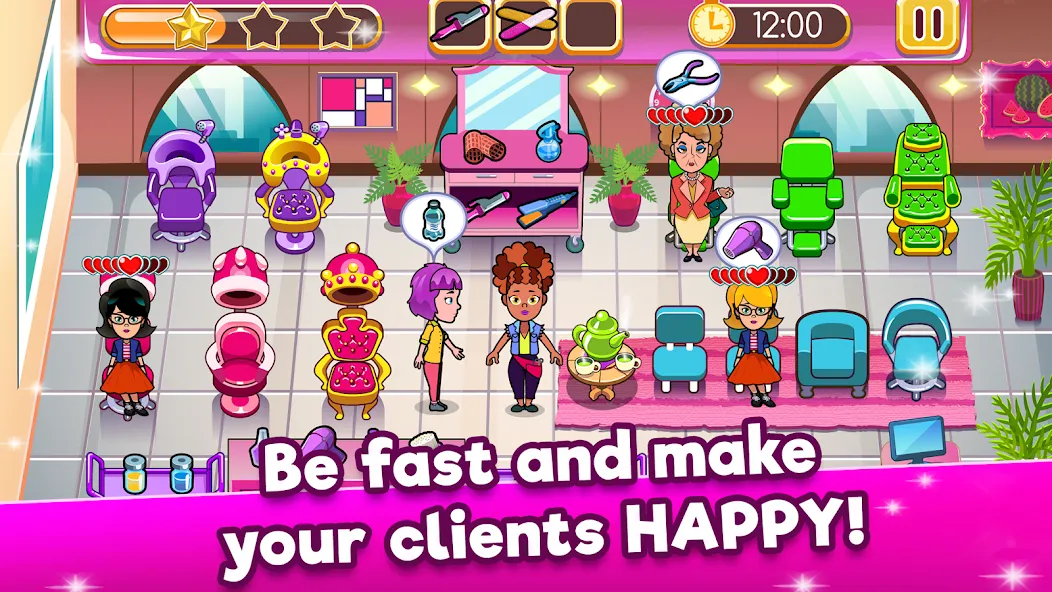 Beauty Salon: Parlour Game (Бьютисэлон)  [МОД Много монет] Screenshot 4