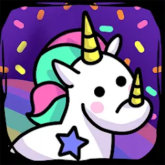 Взломанная Unicorn Evolution: Idle Catch (Юникорн Эволюшн)  [МОД Unlocked] - стабильная версия apk на Андроид