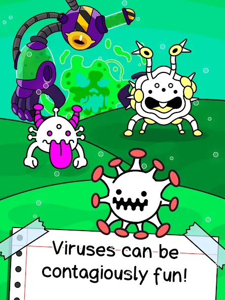 Virus Evolution: Merge Game (Вирус Эволюшн)  [МОД Mega Pack] Screenshot 5