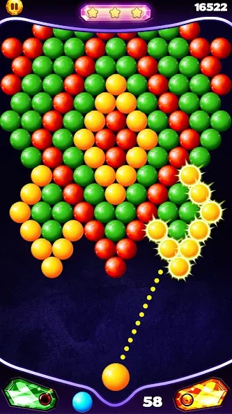 Bubble Shooter Classic (Бабл Шутер Классик)  [МОД Mega Pack] Screenshot 5