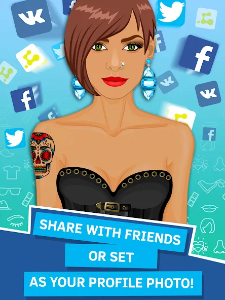 Avatar Creator App (Аватар Создатель)  [МОД Unlimited Money] Screenshot 2