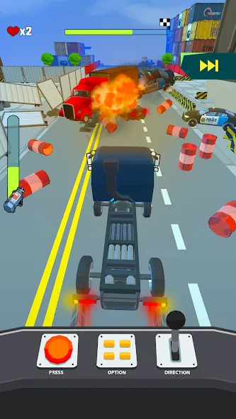 Crazy Rush 3D: Race Master (Крейзи Раш 3Д)  [МОД Mega Pack] Screenshot 3